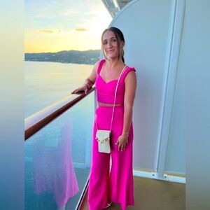 Women's Pink Jumpsuit